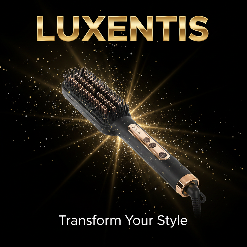 Load video: RAF Hair Straightener Brush - Tecnología profesional para el cuidado del cabello